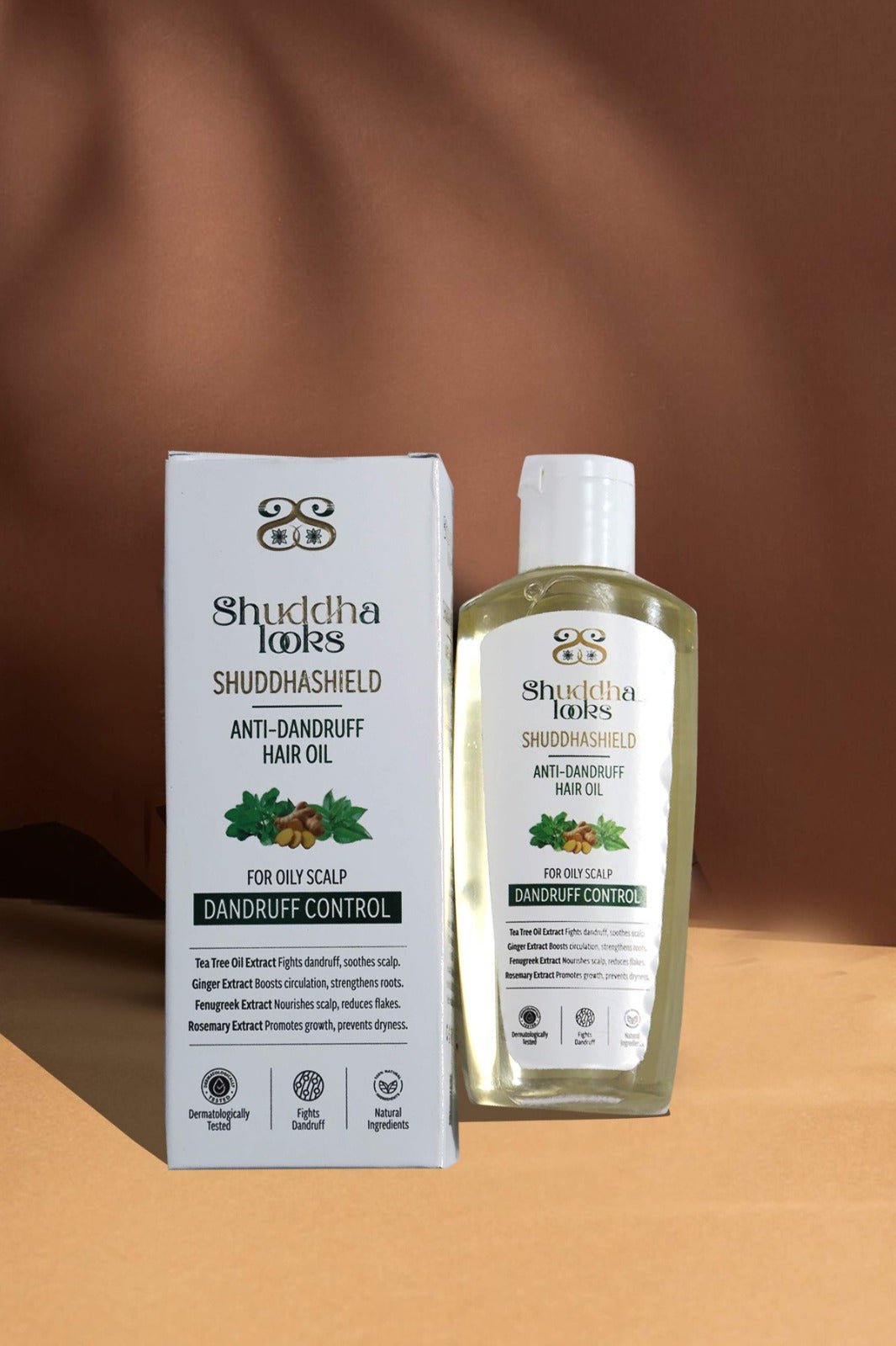 SHUDDHA SHIELD ANTI-DANDRUFF HAIR OIL