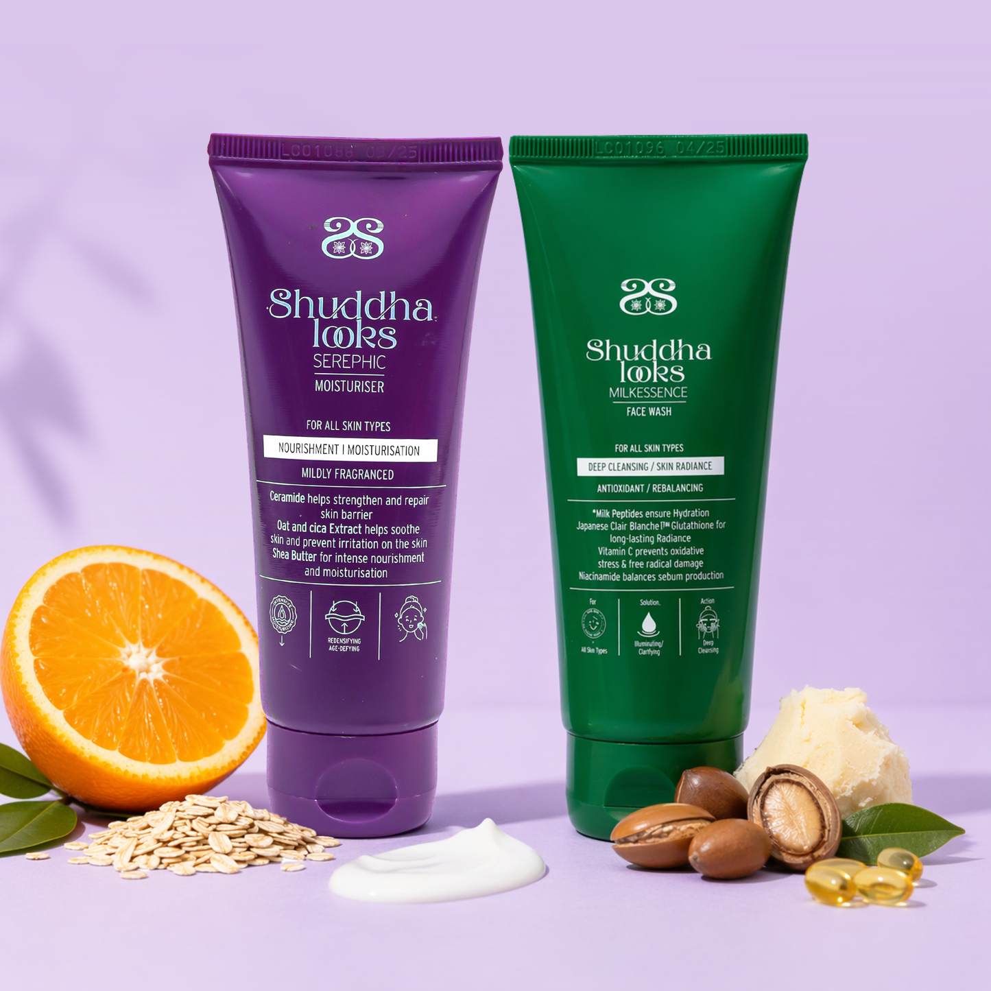 Facewash +  Moisturizer