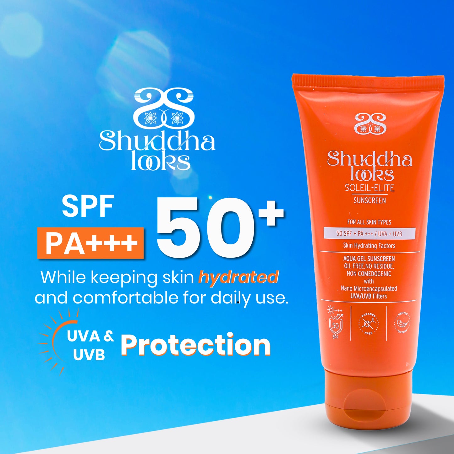 Shuddhalooks Sunscreen
