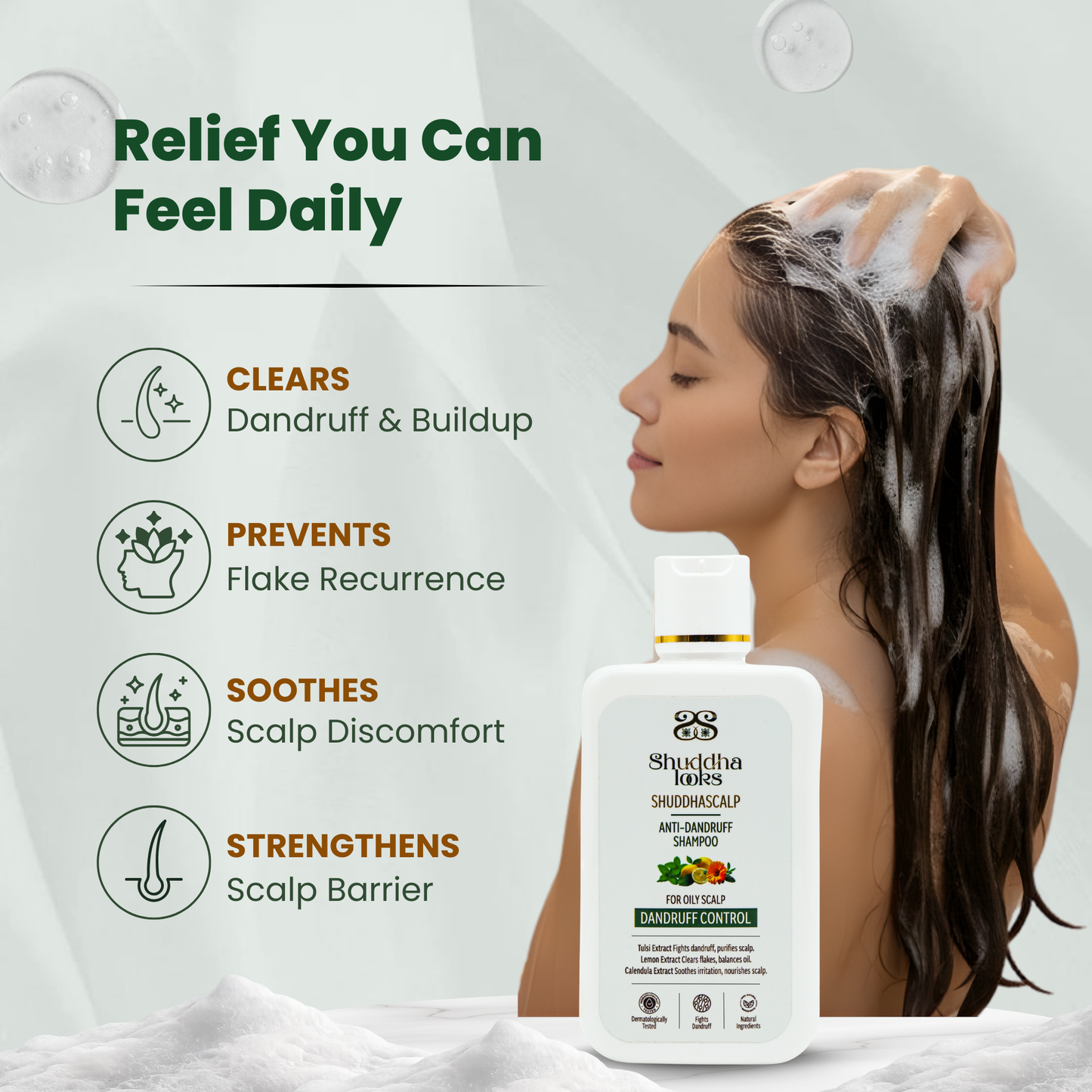 Shuddhalooks Anti-Dandruff Shampoo