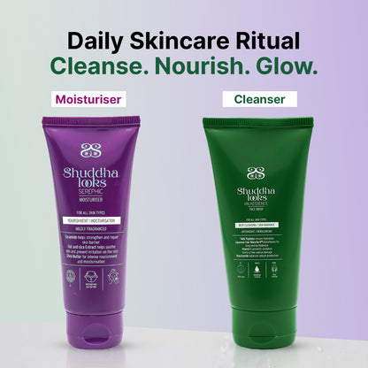 Facewash +  Moisturizer