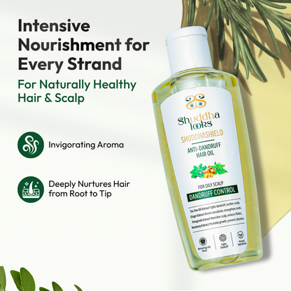 Dandruff Preventing Hair Oil