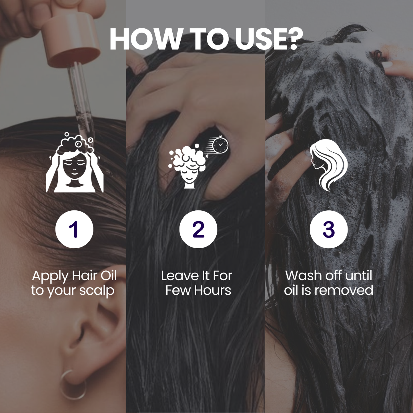 Dandruff  shampoo + Hair  growth oil