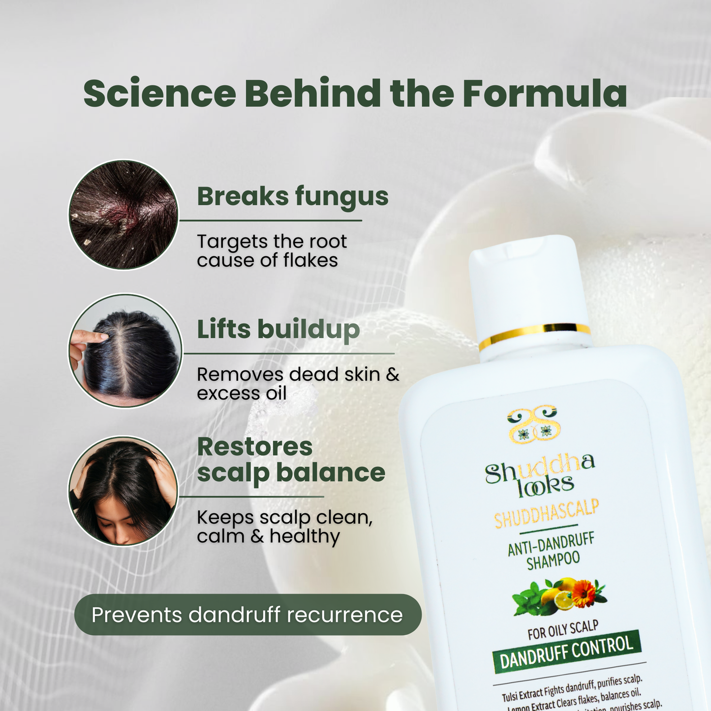 Shuddhalooks Anti-Dandruff Shampoo
