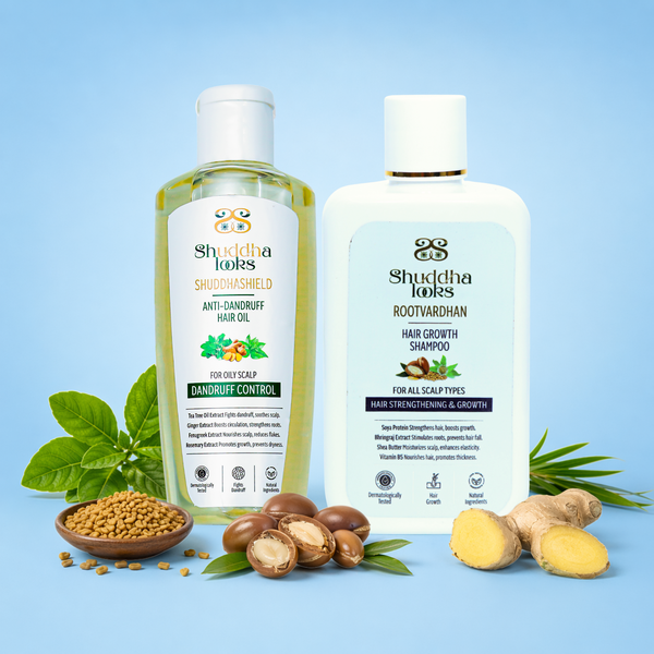 Hair growth  shampoo +  Dandruff oil
