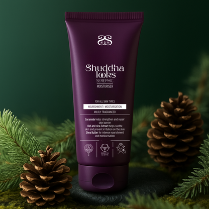 Serephic Moisturiser – Ceramide, Shea Butter & Cica | Deep Nourishment for All Skin Types